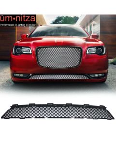 Fits 15-23 Chrysler 300 300C B Style Front Lower Grill Grille - Unpainted