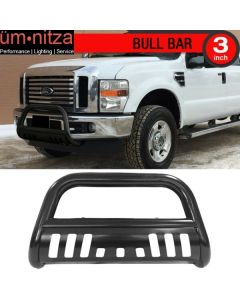 Fits 08-10 Ford F250 F350 F450 F550 Super Duty Bull Bar Front Bumper Grill Guard