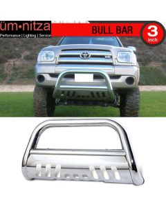 Fits 99-06 Tundra 01-07 Sequoia Ss Bull Bar Grill Guard Front Bumper