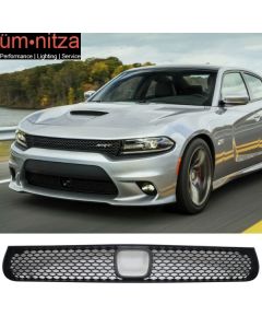 Fit 15-23 Charger SRT8 Front Lower Grille With Adaptive Cruise Control Unpainted