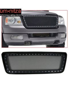 Fits 04-08 Ford F150 Front Upper Mesh Grille Replacement Rivet w/ Shell - ABS