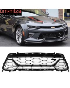 Fits 16-18 Chevy Camaro SS 50th Anniversary Front Lower Grille Unpainted