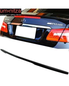 10-17 W207 C207 2Dr Coupe AMG Trunk Spoiler Painted #197 Obsidian Black Metallic