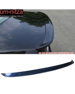 Fits 04-10 E60 5-Series AC Trunk Spoiler Painted #A07 Mystic Blue Metallic