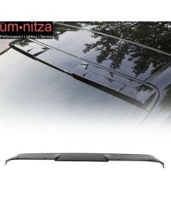 Fits 18-23 Toyota Camry V2 Style Gloss Black Rear Window Roof Spoiler Wing - ABS