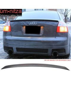 Fits 02-05 Audi A4 B6 Sedan A Type Trunk Spoiler Painted #LX7Z Dolphin Gray