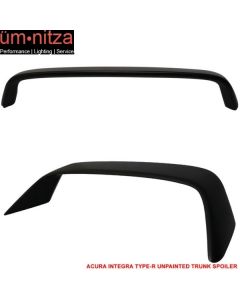 Fits 94-01 Acura Integra Type R 2DR Hatchback Rear Trunk Spoiler Wing Unpainted