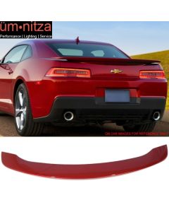 Fits 14-15 Chevy Camaro OE Style Trunk Spoiler Painted Tin Roof Rusted Metallic