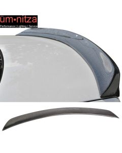 Fits 08-14 Benz C-Class W204 Sedan Carbon Fiber (CF) V Style Trunk Spoiler