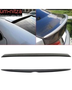 Fits 06-13 IS250 350 OE Factory Trunk Spoiler & Roof Wing ABS Painted #202 Black