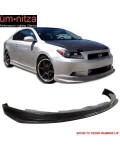 Fits 05-10 Scion tC JDM Sport Style PU Front Bumper Lip Chin Spoiler Body Kit