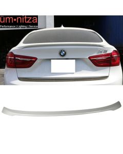 Fits 15-18 F16 F86 X6M Performance Trunk Spoiler Painted #300 Alpine White III