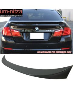 Fits 11-16 Fit BMW 5 Series F10 Sedan AC Style Unpainted Trunk Spoiler Wing - ABS