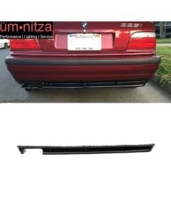 Fits 92-99 Fit BMW E36 3-Series For MT 2Dr 4Dr M3 Style Rear Bumper Diffuser Lip