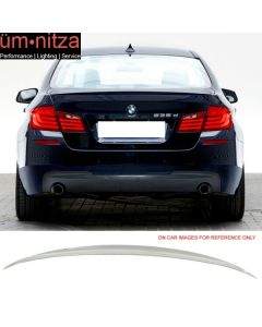 Fits 11-16 Fit BMW 5 Series F10 Sedan M5 Trunk Spoiler Painted #300 Alpine White III