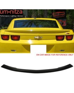 Fits 10-13 Camaro OE Factor Rear Deck Trunk Spoiler OEM Painted #WA8555 Black