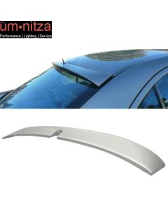 Fits 01-07 C Class W203 Roof Spoiler Painted #744 Brilliant Silver Metallic