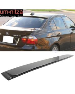 Fits 06-11 BMW 3 Series AC Roof Spoiler Painted Black Sapphire Metallic #475