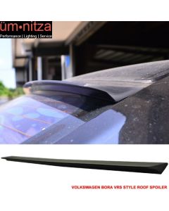 Fits 99-04 VW Bora VRS Style Unpainted Rear Roof Spoiler Wing Visor - PUF