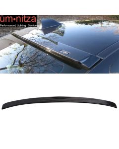 Fits 11-15 BMW F10 5 Series Sedan AC Style Roof Spoiler Painted Gloss Black