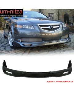 Fits 04-06 Acura TL Base Sedan JDM Style Front Bumper Lip Spoiler Splitter PU