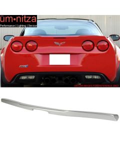 Fits 05-13 Corvette C6 OE Factory Trunk Spoiler Painted #WA994L Machine Silver