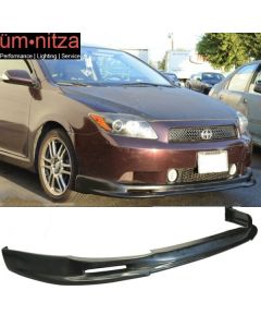 Fits 05-10 Scion tC Mugen Style PU Front Bumper Lip Chin Spoiler Add On Body Kit