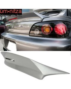 Fit 00-09 S2000 AP1 AP2 TM Painted Trunk Spoiler #NH552M Sebring Silver Metallic