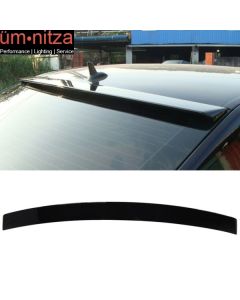 Fits 10-16 Benz E-Class W212 E300 E400 OE Style Roof Spoiler Painted #197 Black