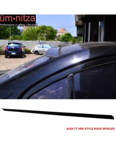 Fits 99-06 Audi TT 8N VRS Style Roof Spoiler Unpainted Black - PUF