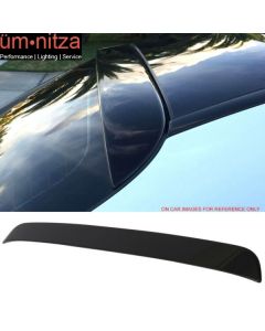 17-20 E Class W213 Sedan OE Roof Spoiler Painted #197 Obsidian Black Metallic