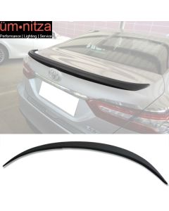 Fits 18-23 Toyota Camry OE Style Rear Trunk Lid Spoiler Wing Lip Unpainted ABS