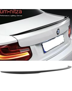 Fits 14-21 BMW 2-Series F22 Coupe Performance Style Trunk Spoiler - Matte Black