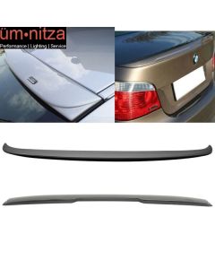 Fits 04-10 Fit BMW 5 Series E60 M5 Sedan AC Style Trunk Spoiler & Roof Wing ABS