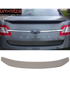 Fits 13-19 Ford Taurus OE Factory Style Rear Trunk Spoiler Flush Mount - ABS