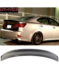 Fits 06-13 Lexus IS250 IS350 ISF IK Style Carbon Fiber (CF) Trunk Spoiler Wing