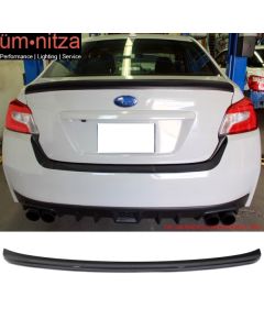 Fits 15-19 WRX OE STI Duckbill Trunk Spoiler Painted #61K Dark Gray Metallic