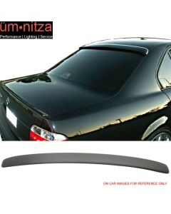 Fits 95-02 Fit BMW E38 7 Series AC Style Painted Matte Black Roof Spoiler Wing