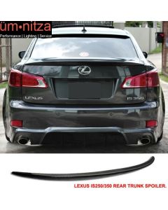 Fits 06-13 Lexus IS250 IS350 Type OE PU Rear Trunk Spoiler Wing