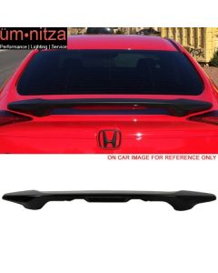 Fits 16-18 Civic Sedan OE Painted Trunk Spoiler #R560P Burgundy Night Pearl