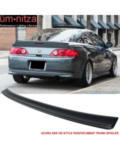 Fits 02-06 Acura RSX OE Style Trunk Spoiler Painted # B92P Nighthawk Black Pearl