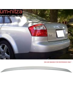 Fits 02-05 Audi A4 B6 A Type Trunk Spoiler Painted #LY7G Quartz Gray Metallic