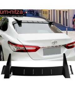 Fits 18-19 Toyota Camry Roof Spoiler - Glossy Black