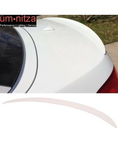 Fits 07-13 BMW 3-Series E93 M3 Trunk Spoiler Painted #A96 Mineral White Pearl