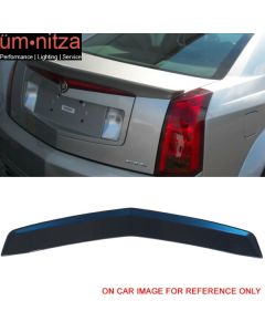 Fits 03-07 Cadillac CTS 4Dr Trunk Spoiler Painted WA722J Dark Ming Blue Metallic