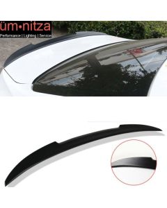 Fits 12-20 BMW 3 Series F80 M3 F30 4Dr V Style Trunk Spoiler Unpainted ABS