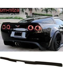 Fits 05-13 Chevy Corvette C6 ZR1 OE Factory Flushmount Trunk Spoiler - FRP