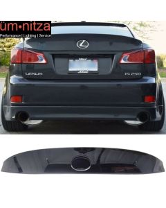 Fits 06-13 Lexus IS250 350 IKON Rear Trunk Spoiler Painted Black Sapphire #8U0