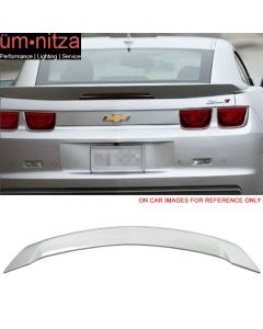 Fits 10-13 Camaro ZL1 Trunk Spoiler Painted WA636R Switchblade Silver Metallic