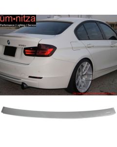 Fits 12-18 3 Series F30 AC Roof Spoiler Painted #A83 Glacier Silver II Metallic